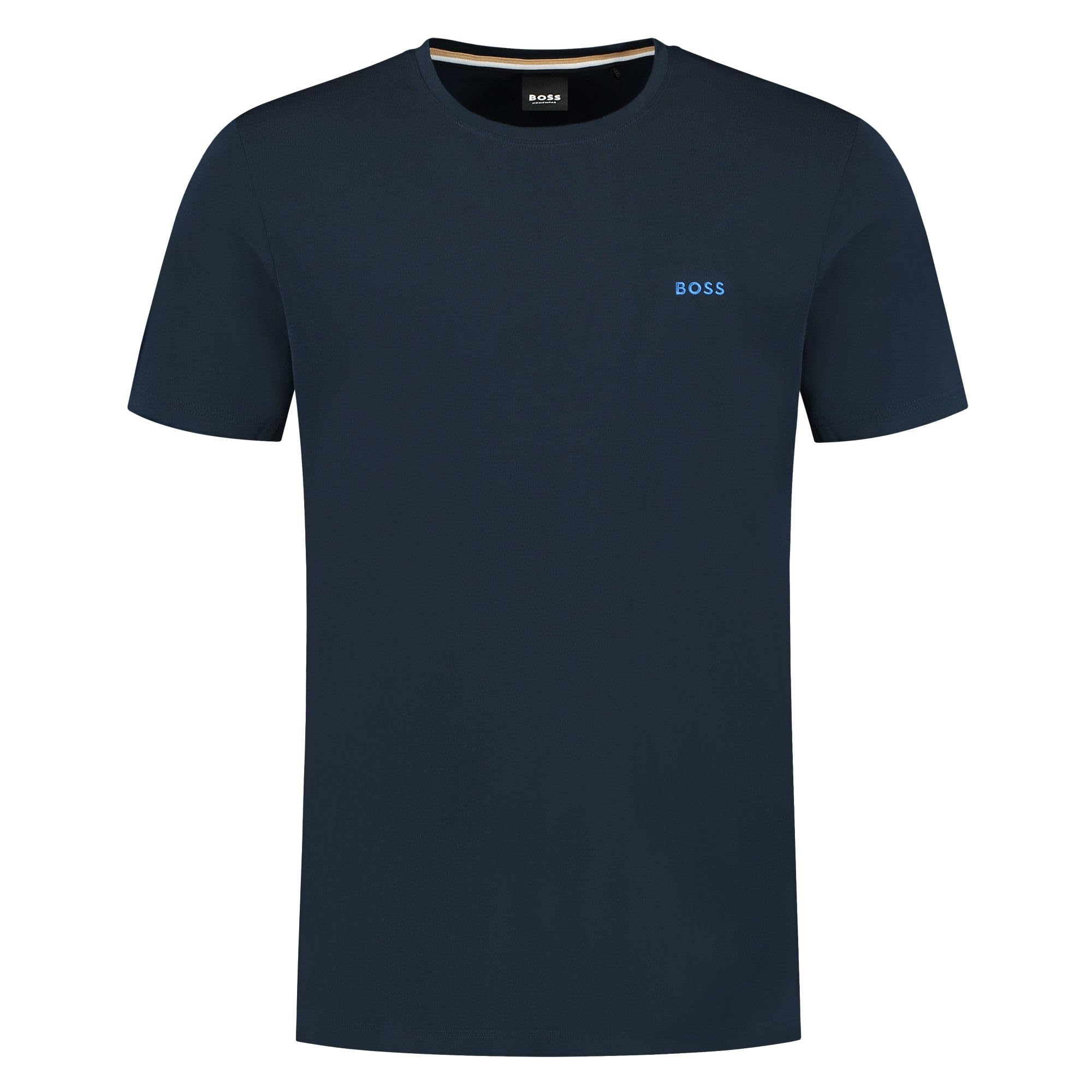 BOSS Mix&Match R Homewear_T_Shirt Men, Dark Blue405, L