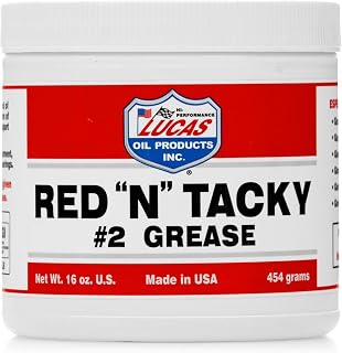 Lucas Oil 10574 RED"N"TACKY GREASE 1/LB TUB