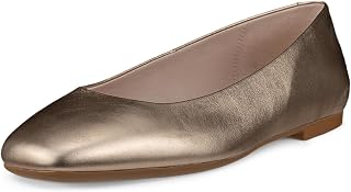 ECCO Womens Margot Plain Toe Ballerina Ballet Flat