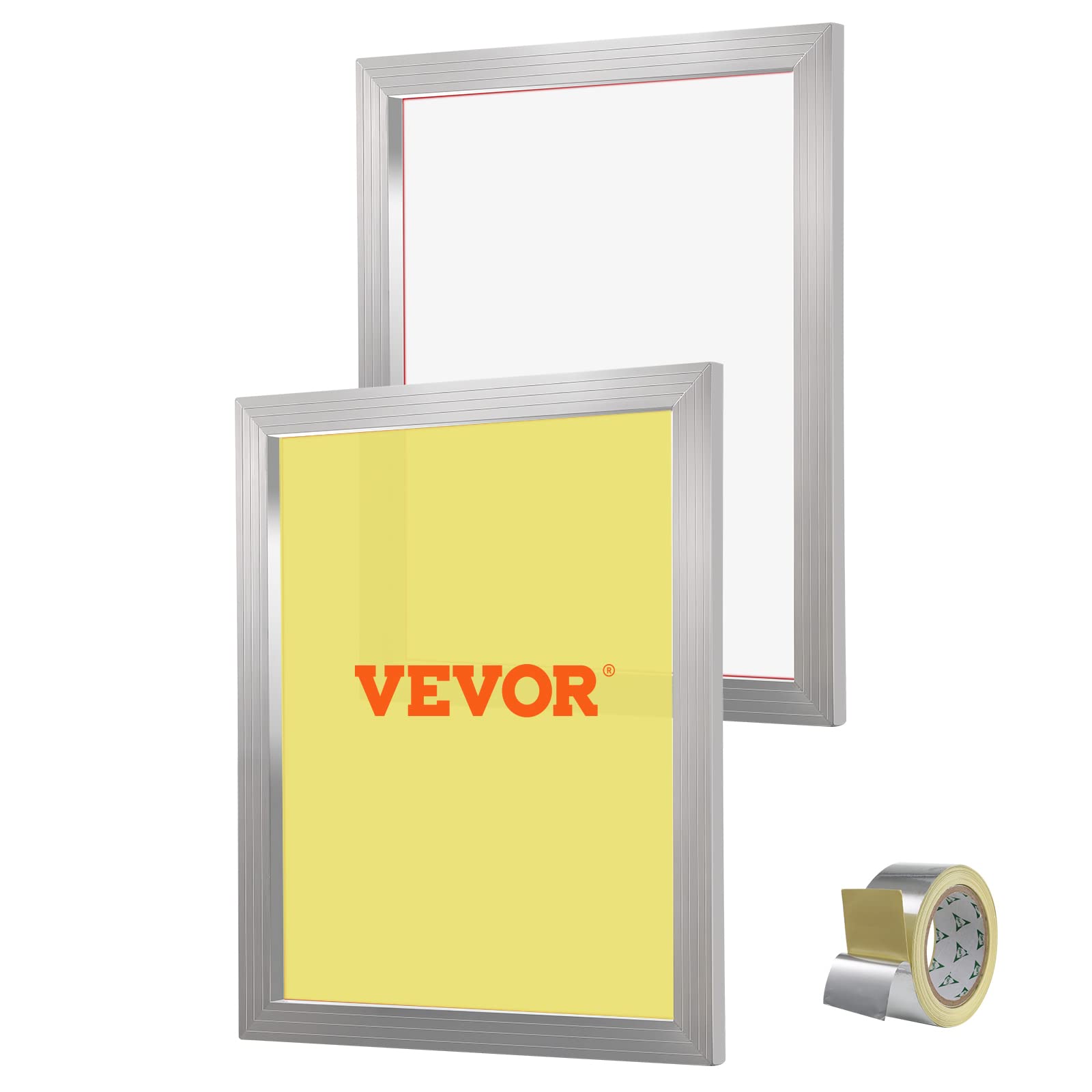 VEVOR Screen Printing Kit, 2 Pieces Aluminum Silk Screen Printing Frames, 20x24i