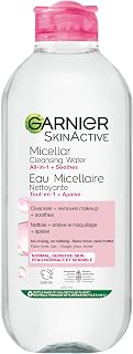Garnier Micellar Cleansing Water, All-in-One Cleanser & Gentle Makeup Remover, For All Skin Types Including Sensitive. 400ml