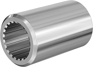 WilTec Sleeve for PTO Shaft D Type 80 mm for Multi Spline with 1 3/8" 21-notch Tractor Attachment