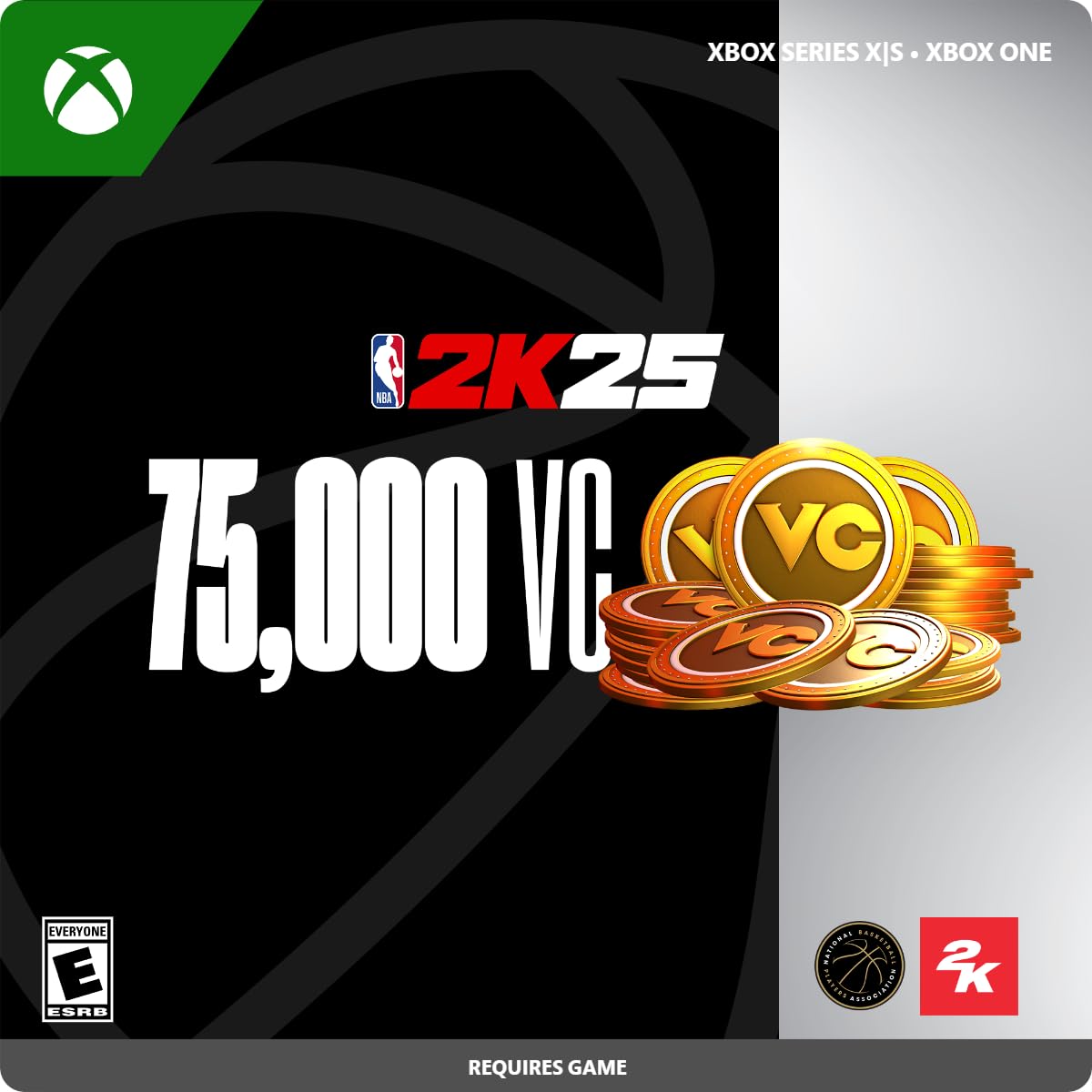 NBA 2K25: 75,000 Virtual Currency Pack - Xbox [Digital Code]