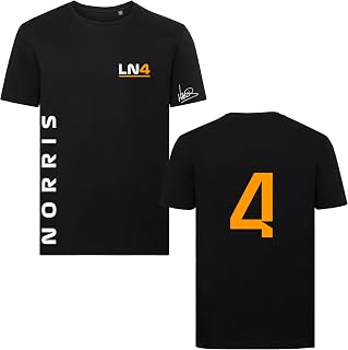 Studio 24 T SHIRT Signature Collection Lando Norris F1 T-SHIRT 4 F1 Racing Tee Free UK Shipping