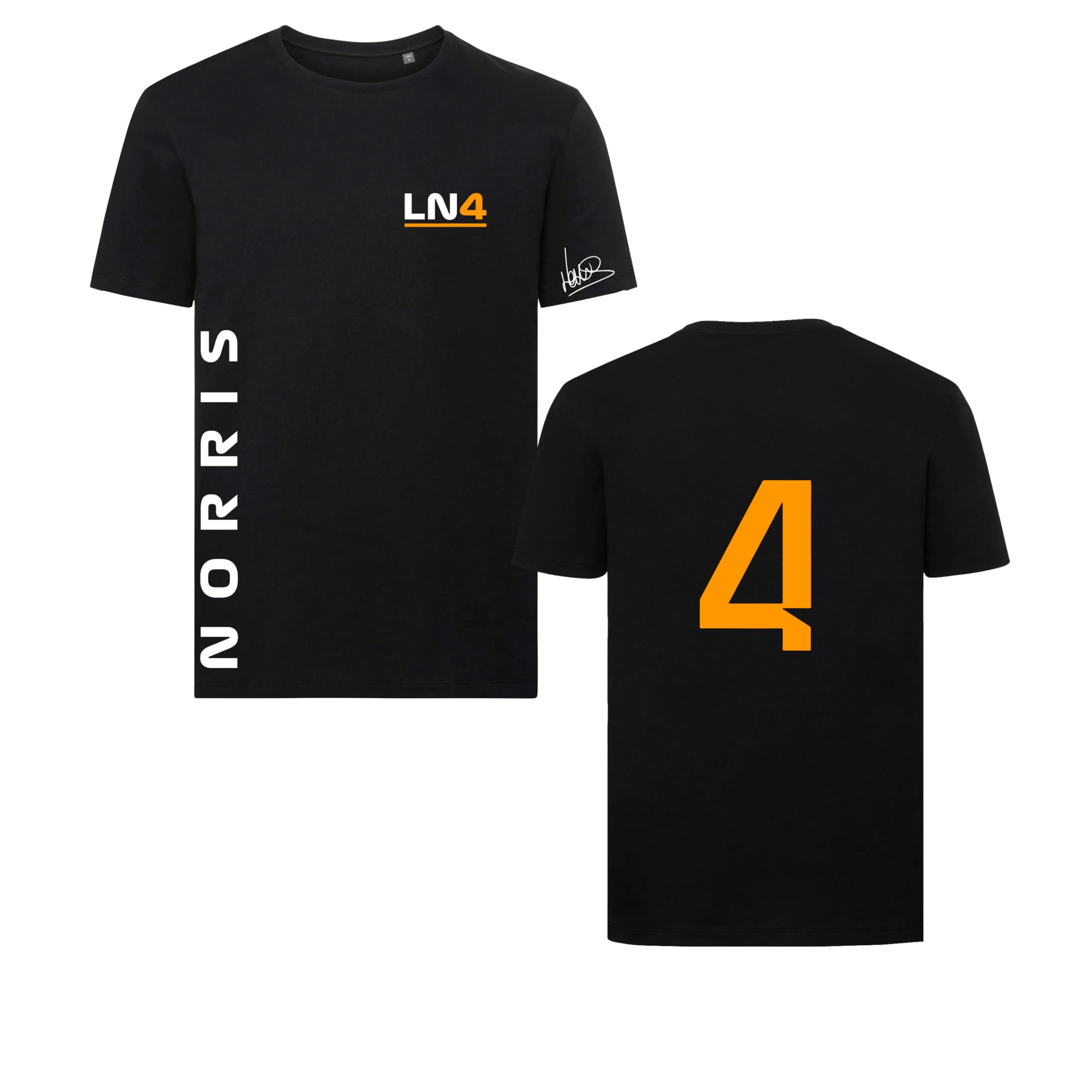 Studio 24 T SHIRT Signature Collection Lando Norris F1 T-SHIRT 4 F1 Racing Tee F