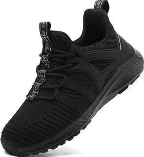 YOLARK Boys Girls Non-Slip Sneakers Fashion Tennis Shoes Lightweight Breathable Running Sports Shoes