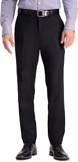 Kenneth Cole REACTION Men's Premium Stretch Textured Weave Slim-Fit Dress Pant