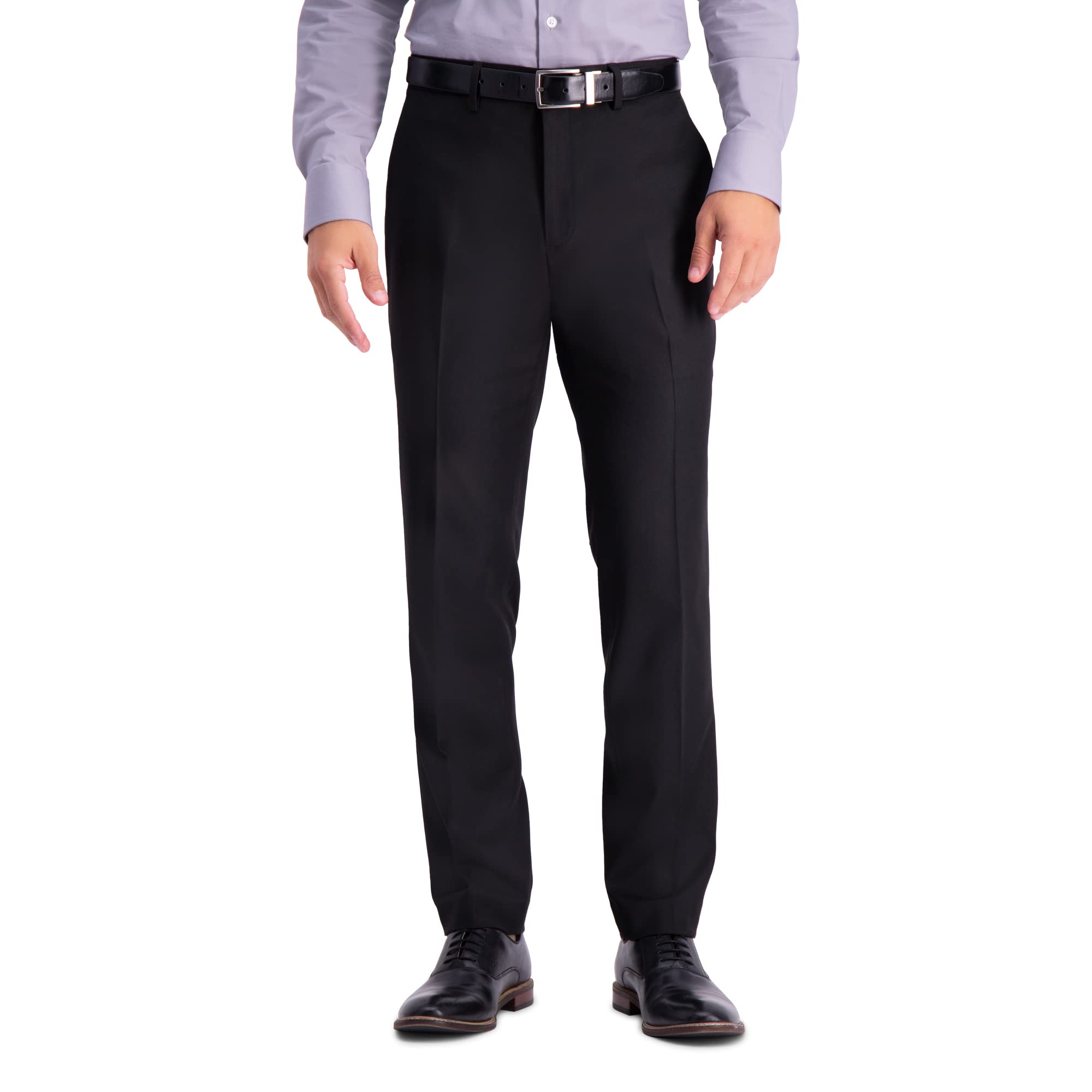 Kenneth Cole REACTION Men's Premium Stretch Textured Weave Slim-Fit Dress Pant