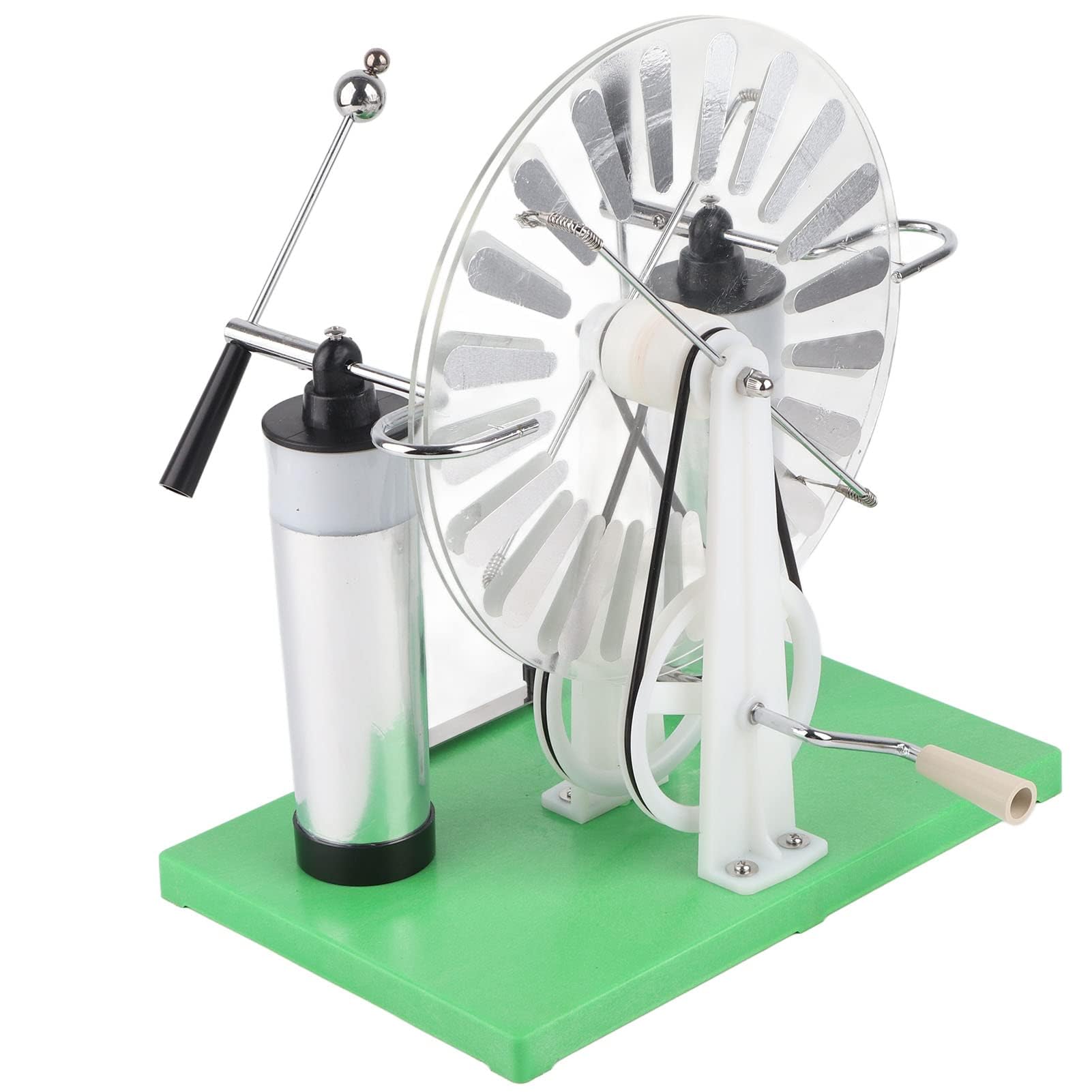 Static Machine Electrostatic Generator, Metal Conductive Plate | Physics Experim