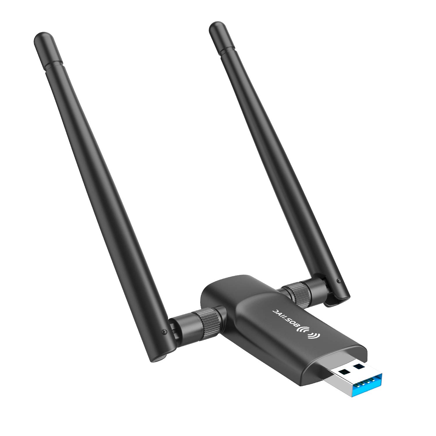 Nineplus Wireless USB WiFi Adapter for PC - 1300Mbps Dual 5Dbi Antennas 5G/2.4G 