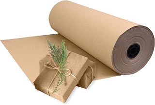 Triplast Brown ECO Kraft Paper (750mm x 200m) - Eco-Conscious & Recyclable - Multipurpose Wrapping Paper Roll with a Premium & Rustic Finish - Ideal for Gift Wrapping, Parcel Packing, Arts & Craft