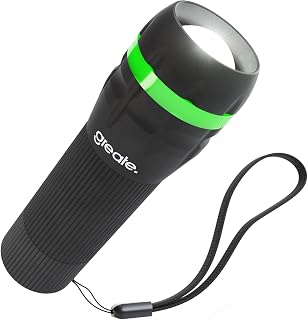 greate mini Torch for Kids - Battery Powered with 60 lumens & 110m Range | Small Torches for Boys & Girls - continuously focusable