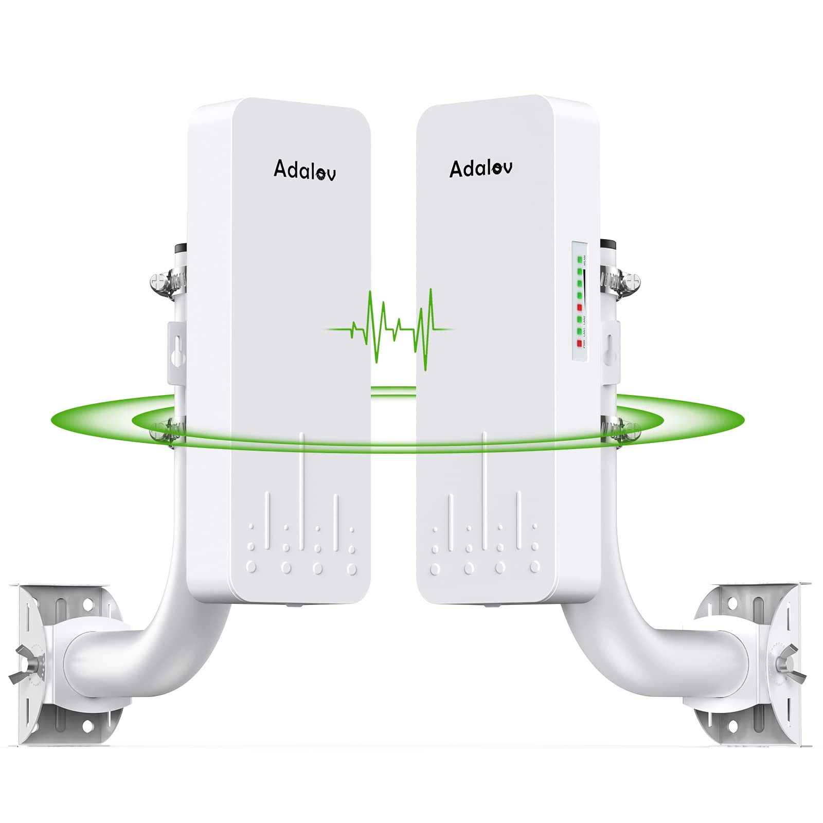 AdaLov CPE660 3KM Outdoor Wireless Bridge 5.8GHz Point to Point WiFi CPE | PtP W