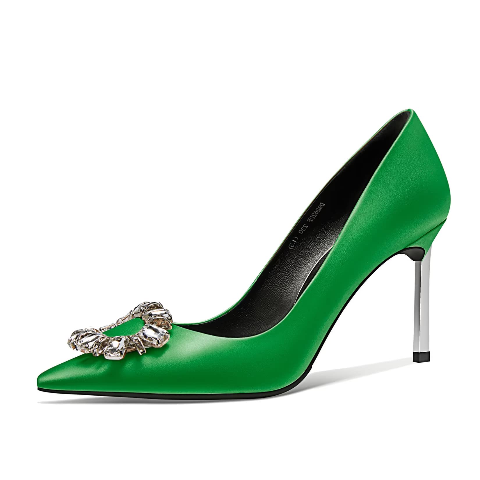 Castamere Women's High Heel Pointed Toe Stiletto High Heel Pumps Slip-on Diamond