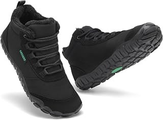 SAGUARO Barefoot Women's Winter Warm Lined Wide Toe Box & Drop Zero Sole Size 3-8