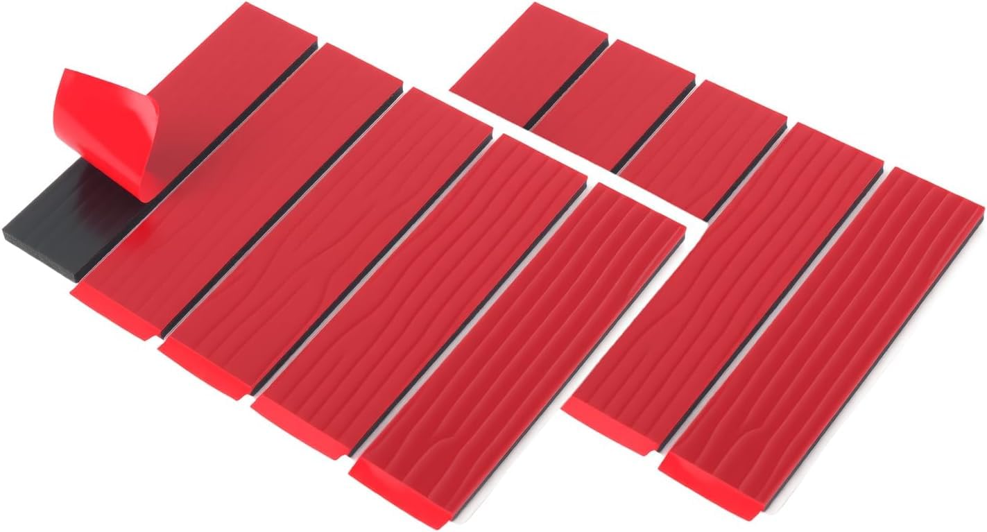 Number Plate Sticky Pads 10 Strips – Extra Strong Double Sided Sticky Pads for C