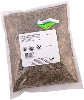 Splendor Garden Organic Black Pepper Ground - 454 g