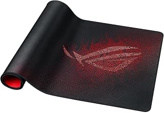 ASUS ROG Sheath Gaming Mouse Pad, Extra-Large | Extra-Large Surface, Pixel-Precise Tracking, Anti-Fray Stitched Edges, Non-Slip Base