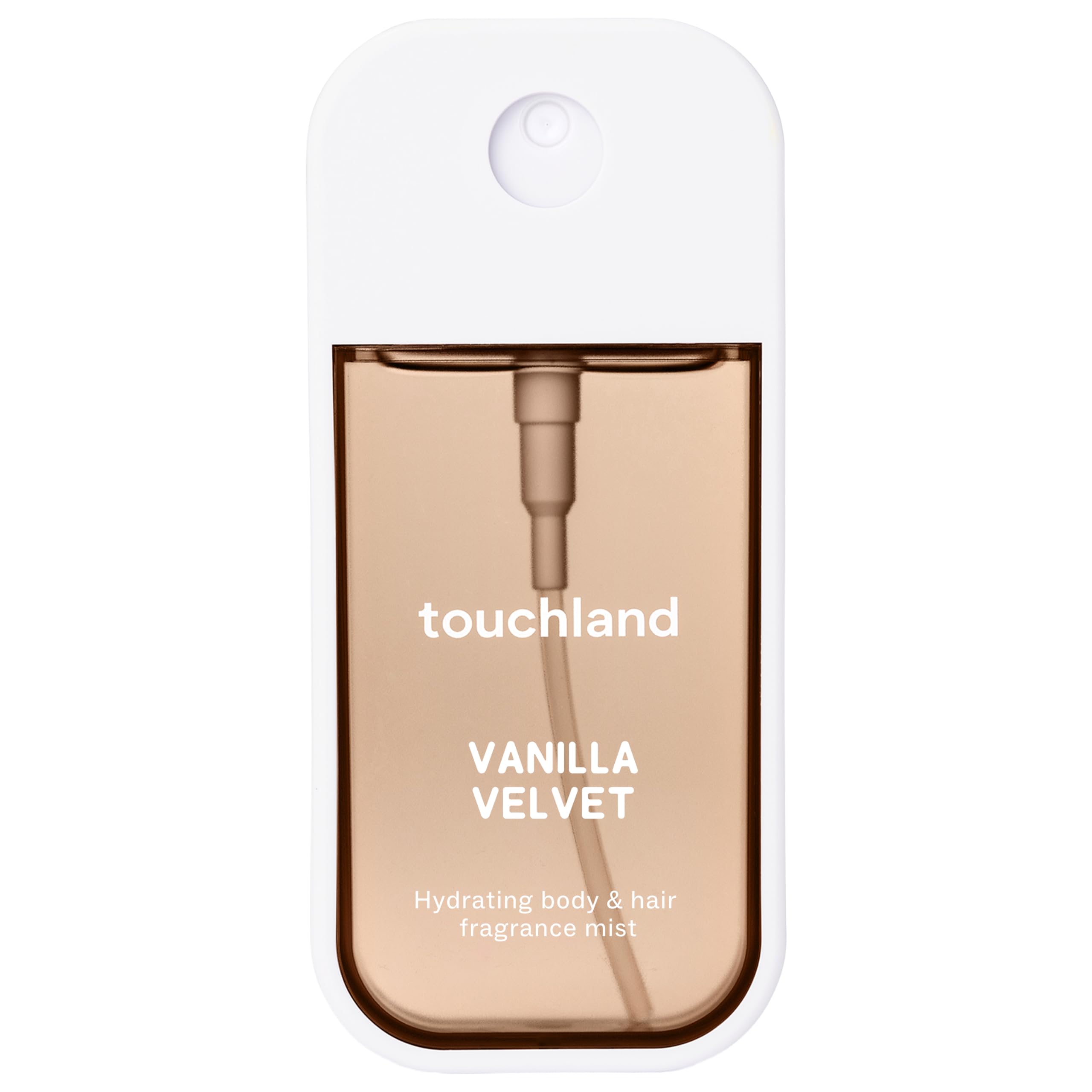 Touchland Body & Hair Vanilla Velvet Hydrating Fragrance Mist Travel Size | TSA 