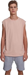 Urban Classics Men's Tank Top with Short Sleeves Black