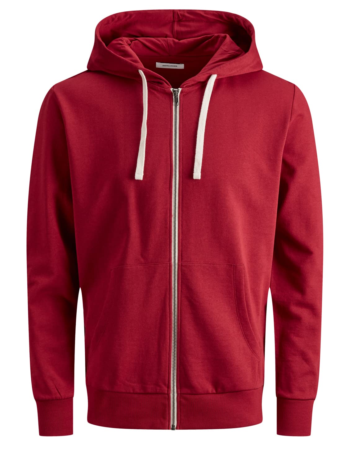 JACK & JONES Zip Hoodie Plain Zip Hoodie