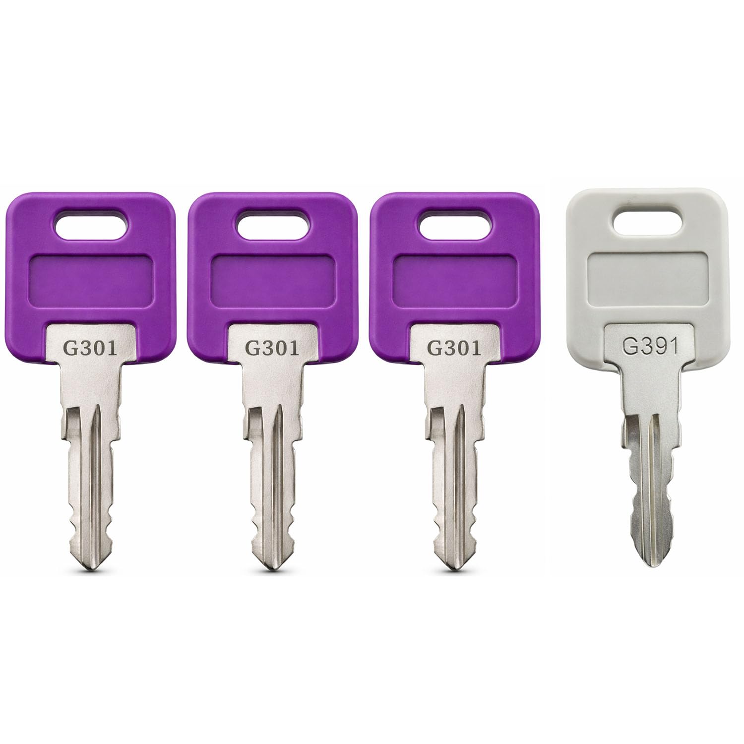 G389 Replacement Keys, 3 Pack, Compatible with Global Link RV Trailer Camper Loc