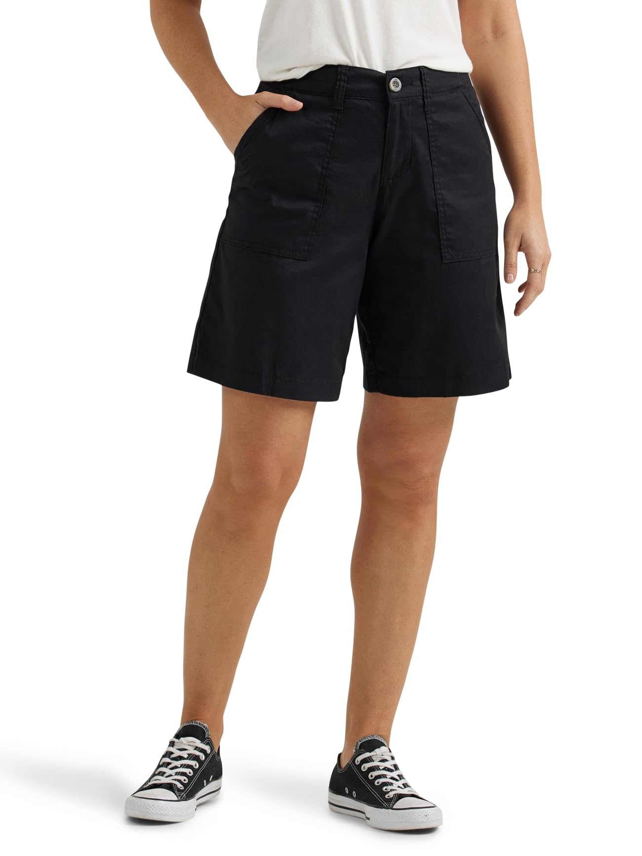 Lee Ultra Lux Comfort With Flex-to-go Utility Bermuda Short Bermuda Shorts Women