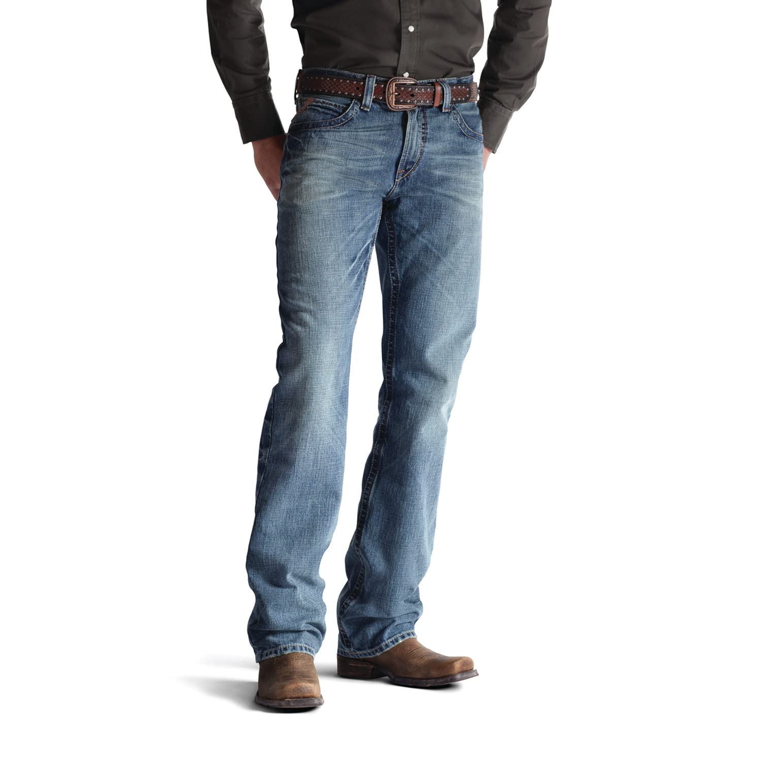ARIAT - Fr M4 Low Waist Workhorse Boot Cut Trousers, Men's Trousers