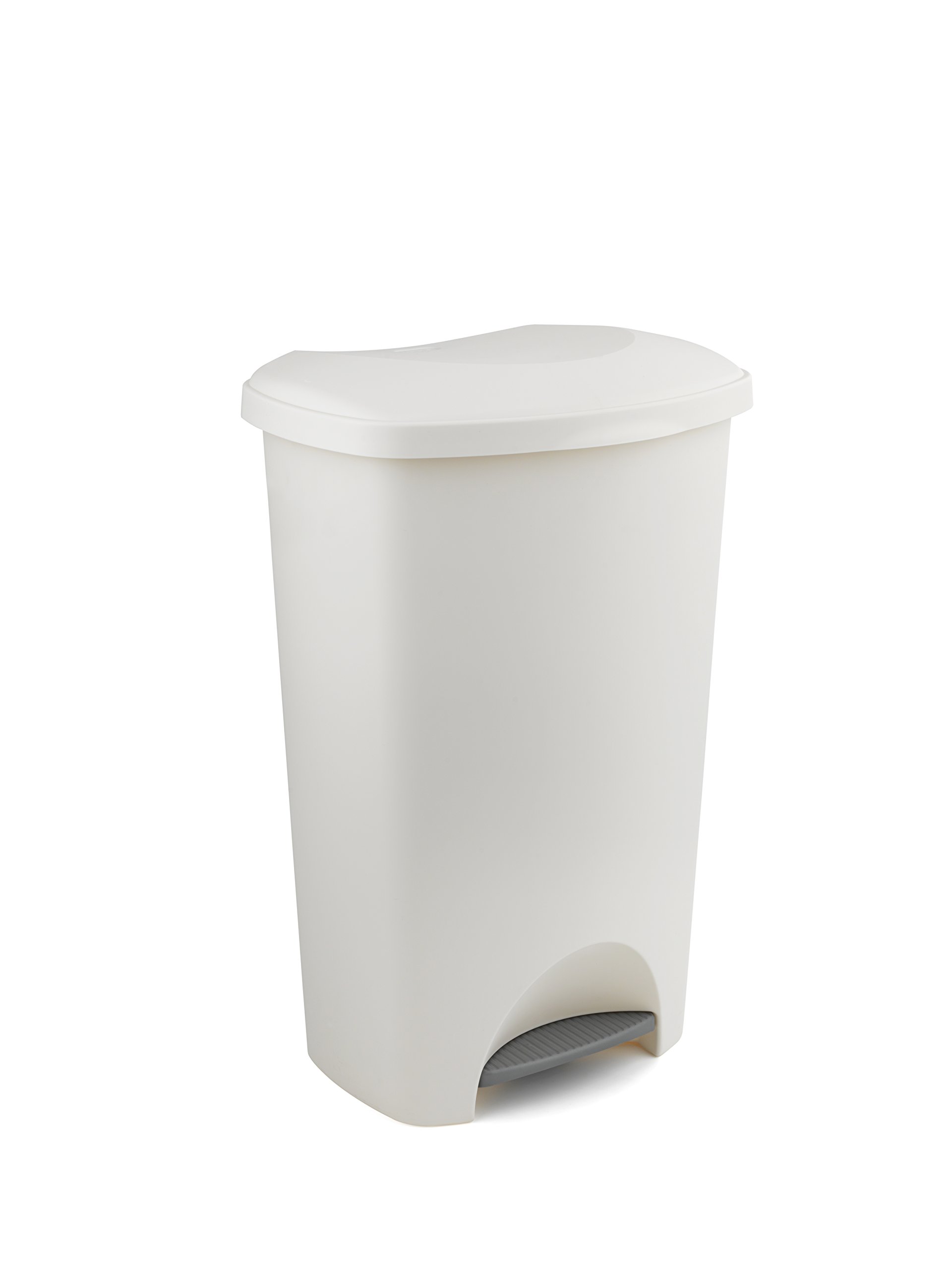 Addis 50L Kitchen Pedal Bin | Soft Close Linen Cream Waste Bin