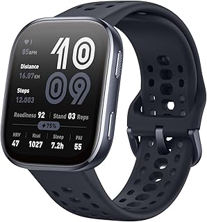 Amazfit Bip 6 Smart Watch, 1.97" AMOLED Display, GPS, iOS/Android | 46mm, 14-Day Battery, Bluetooth Call & Text, Water-Resistant, Free Maps, AI, Health & Sleep Tracker, 140+ Workout Modes
