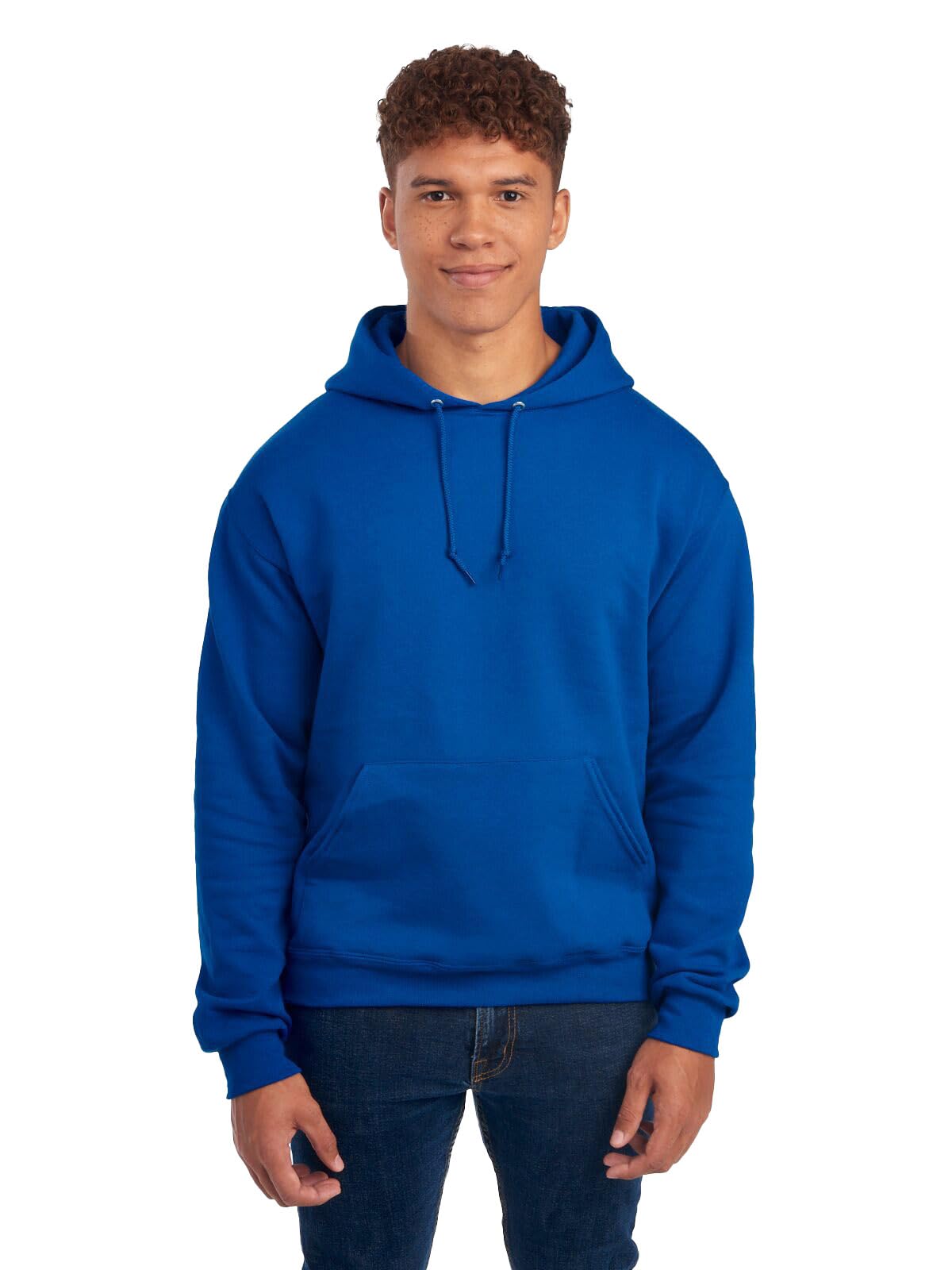 JERZEES Men’s NuBlend Fleece Pullover Hoodies, Cotton Blend, Sizes S-3X