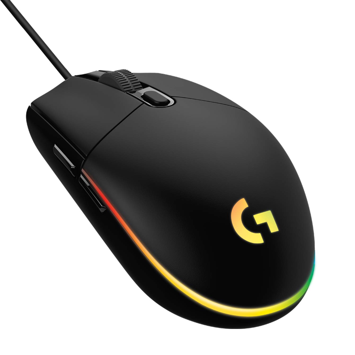 Logitech G203 LIGHTSYNC Gaming Mouse with Customizable RGB Lighting | 6 Programm
