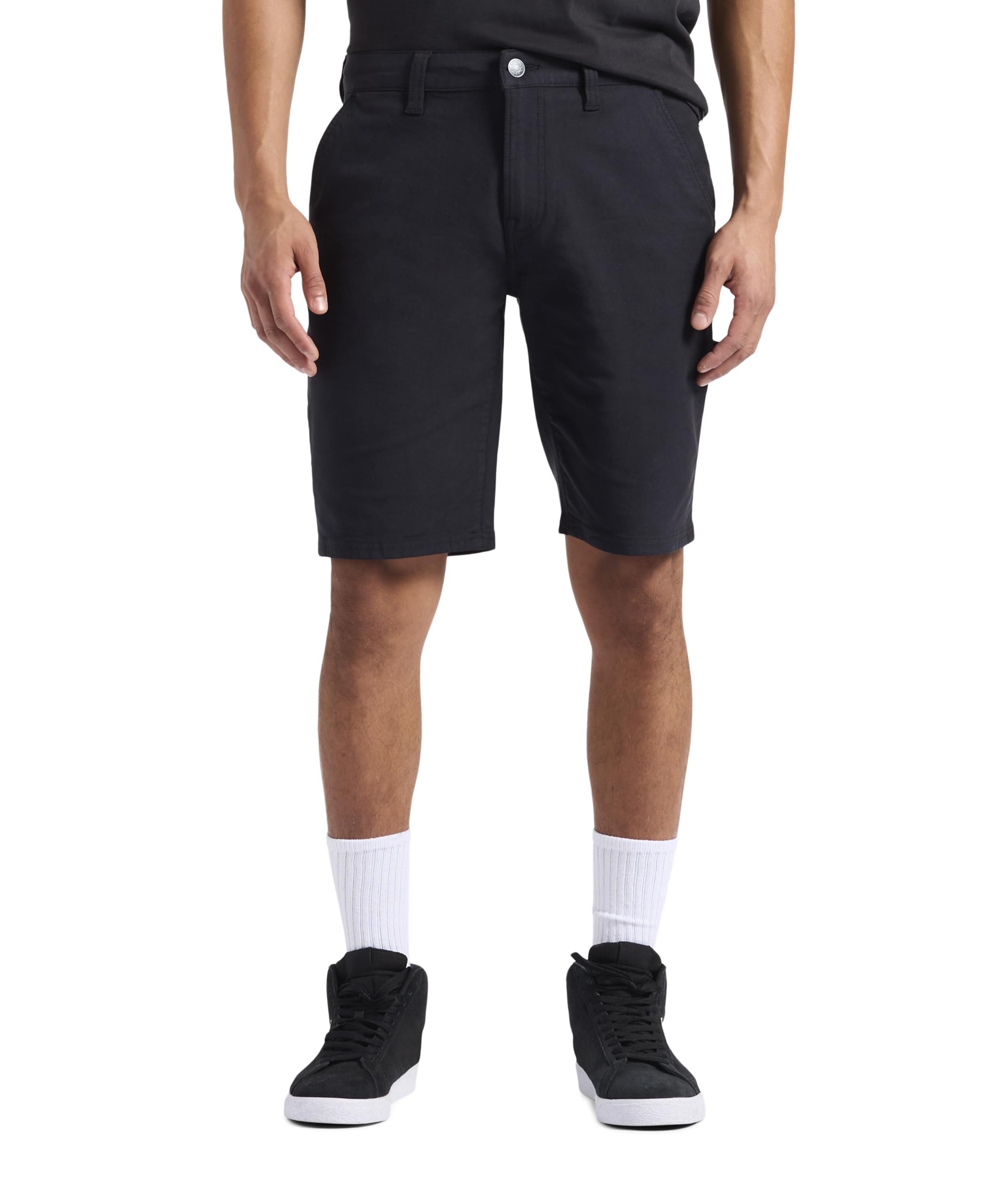 Buffalo David Bitton Mens Non Denim Relaxed Straight Dean Carpenter ShortsCasual