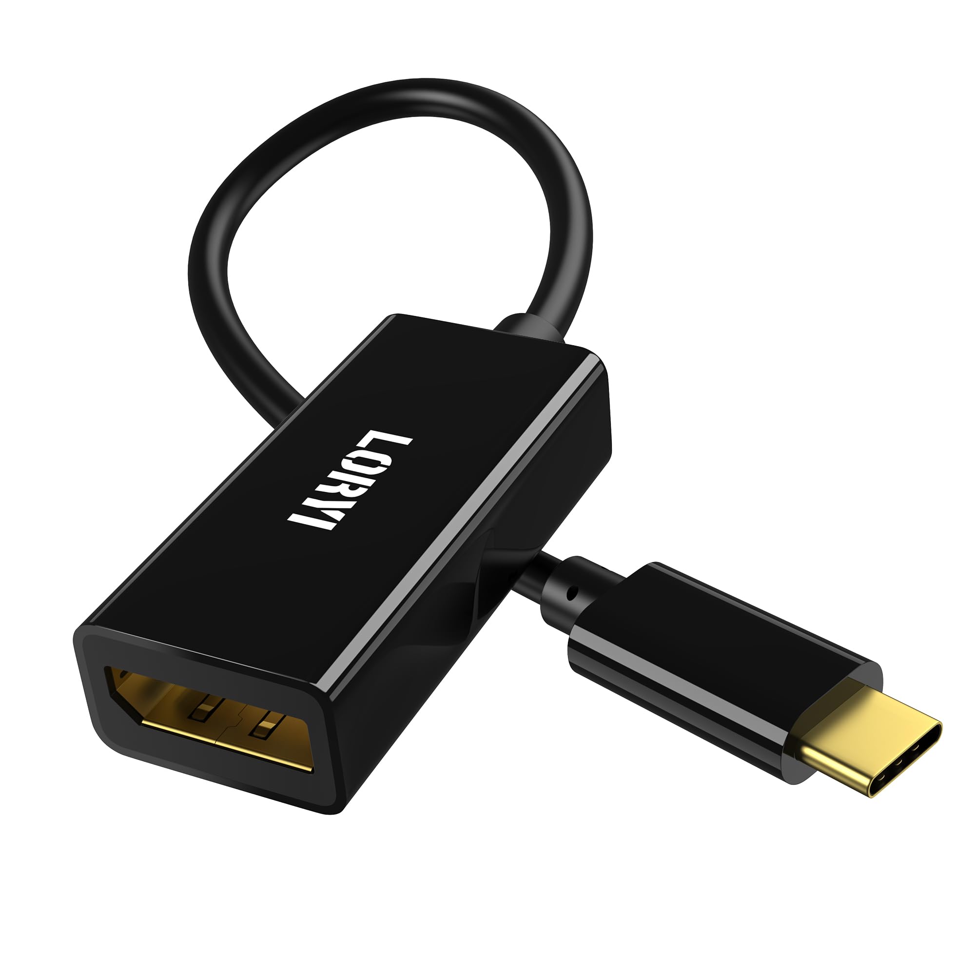 USB C to Displayport Adapter 4K@60Hz, USB Type C to Display Port Cable Converter