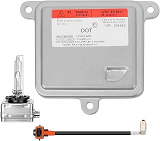13503432 Headlight Ballast with Igniter &amp; D3S for Chevy Impala Malibu Tahoe | 20928264 for Cadillac Escalade Yukon 2014-2020 Xenon Headlight Ballast Module Control Unit 13503432 13587720