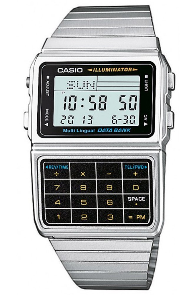 Casio Databank DBC-611-1D Unisex Wristwatch