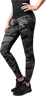 Urban Classics Ladies Camo Women's Leggings Camouflage 91% Polyester, 9% Elasthane Skinny