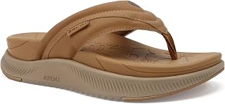 ONCAI Womens Flip Flops Orthopedic Padding Hiking Sandals for Women Arch Support Summer Comfortable Slip On Flip Flops for Women Size 6-12