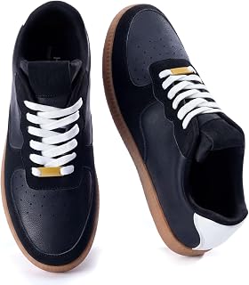 HXV Women Fashion Sneakers Casual Tennis Shoes Retro Trendy Low Top Lace-Up Breathable Non Slip Lightweight Comfortable Zero Drop Cute Flat Walking Shoes
