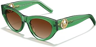 CARFIA Retro Acetate Polarized Cat-Eye Sunglasses for Women UV400 Protection Designer Glasses Trendy Classic Shades CA1952