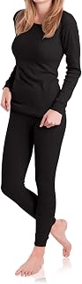 MT - Ski and thermal underwear set for women - Long sleeve underwear with inner fleece lining