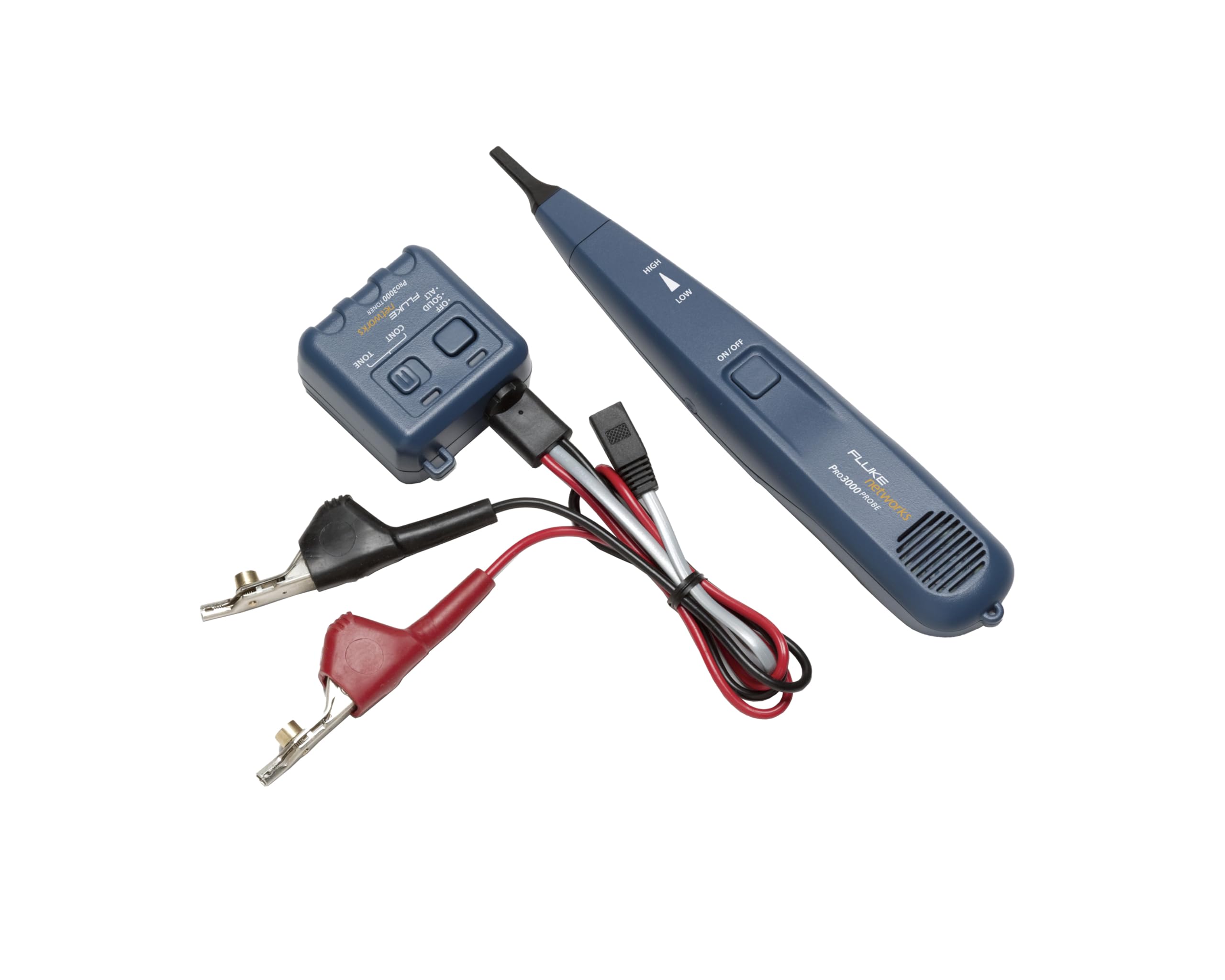 Fluke Networks 26000900 Pro3000 Tone Generator and Probe Kit with SmartTone Tech