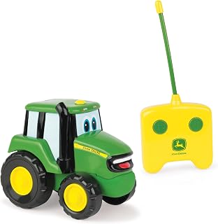 John Deere Kids Remote Controlled Johnny Tractor | Remote Control Car Farm Toy | RC Car Kids Toy Suitable For 18 Months & 2, 3, 4+ Years Old Boys & Girls, 42946A1