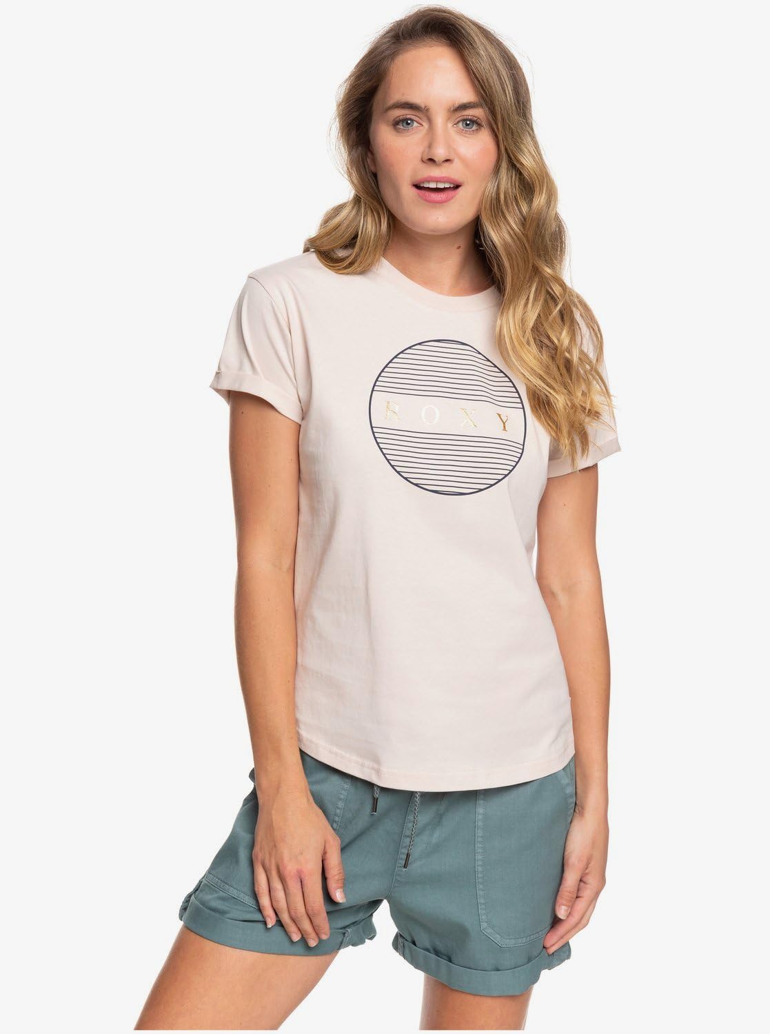 Roxy - Epic Afternoon Logo Screen tee para Mujer
