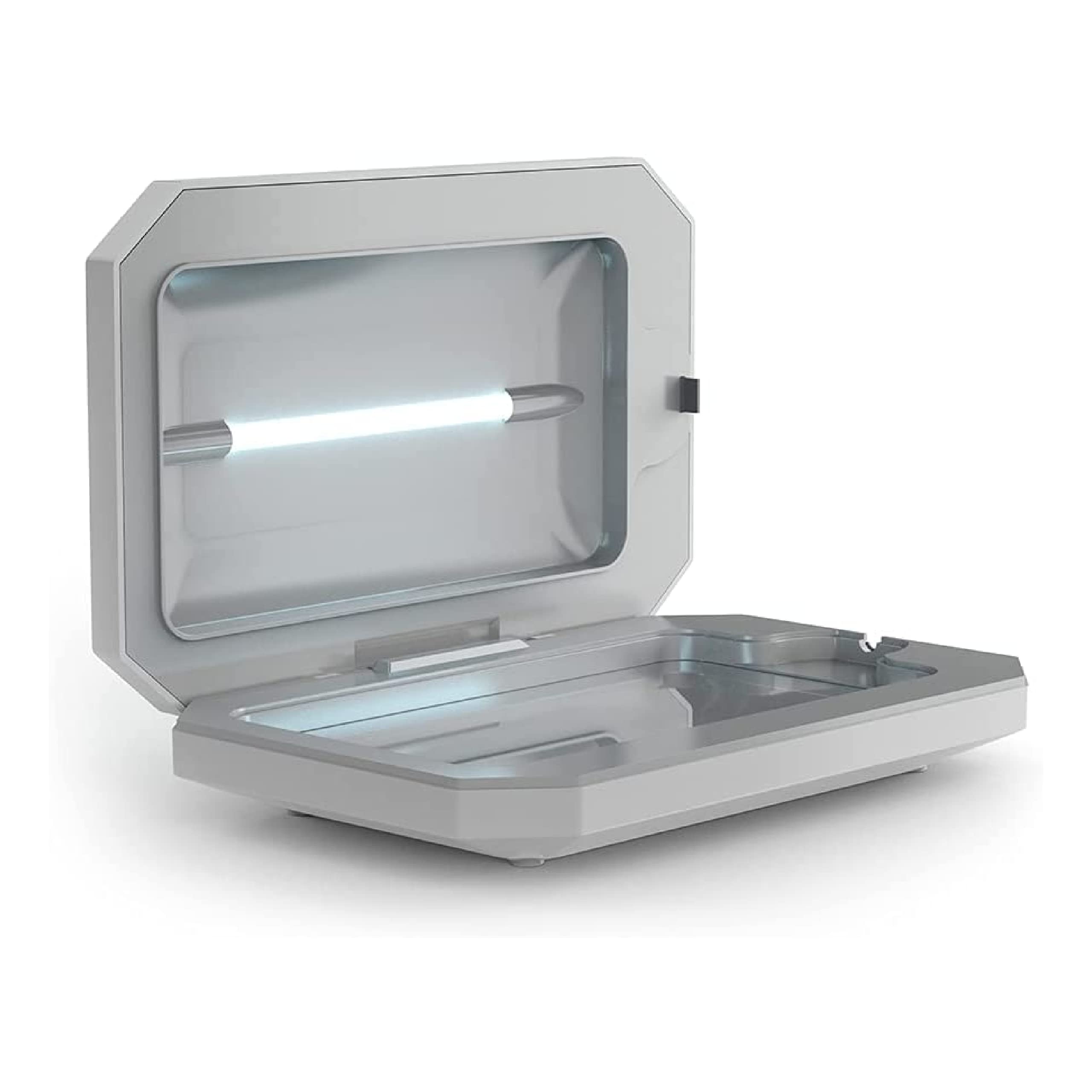 PhoneSoap Basic UV Phone Sanitizer Box, Clinically Proven 360° UV-C, White | Pat