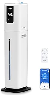 Levoit OasisMist 1000S (10L) Smart Humidifier for Home Large Room Bedroom | Last 100 Hours Suitable for Indoor Plant, Cover up to 600ft², Easy Top Fill, Remoter & Voice Control, Auto Mode, Quiet
