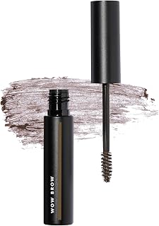 e.l.f. Wow Brow Gel, Volumizing, Buildable, Wax-Gel Hybrid, Creates Full, Voluminous-Looking Brows, Locks Brow Hairs In Place, Neutral Brown, Fiber-Infused 3.5g