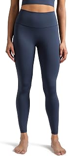 Colorfulkoala Dreamlux Women's Seamless Front Yoga Leggings 7/8 High Waist Gym Pants