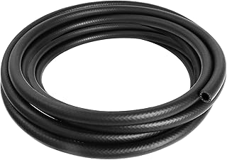 5/16 Inch (8mm) ID Fuel Line Hose, 10 FT 302PSI Push Lock NBR Rubber Hose for Automotive