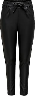 Only Onlpoptrash Easy COL Women's Chino Trousers, Elegant and Comfortable Slip-On Trousers with Stretch, Classic Cut Fabric Trousers Made of High-Quality Viscose Blend